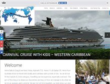 Tablet Screenshot of our3kidsvtheworld.com